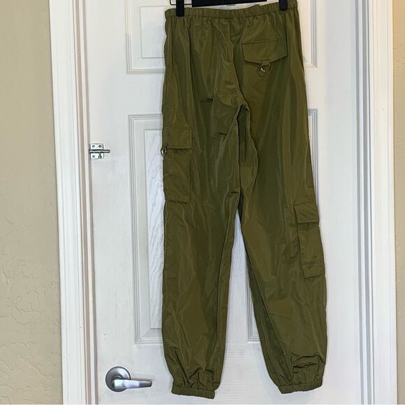 Tiger Mist Trinity Parachute Cargo Pants Size XS Olive Green Color - Picture 11 of 11